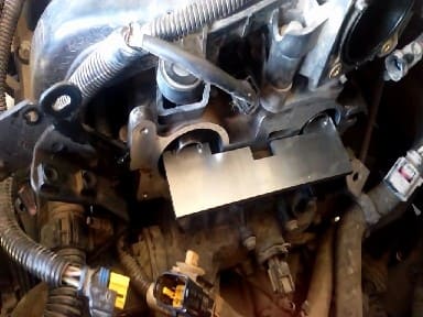 Replacing the timing belt for the K4J engine Renault Megane 2