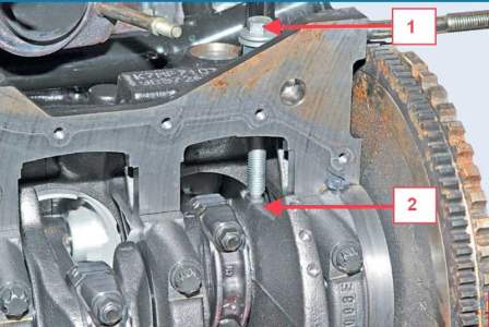 Replacing the timing belt for engine K4J Renault Megane 2