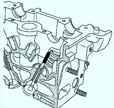 K4J engine cylinder head repair, K4M