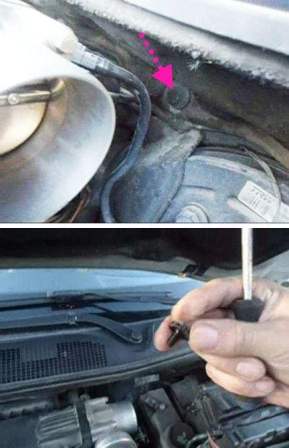 Method for replacing Renault Megan 2 coolant