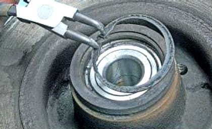 Renault Megan 2 rear wheel bearing replacement