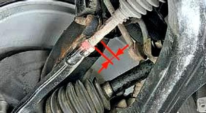 How to replace the Renault Megan 2 tie rod end