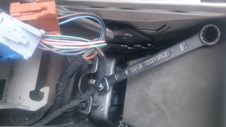 Replacing the handbrake cable for Renault Megane 2