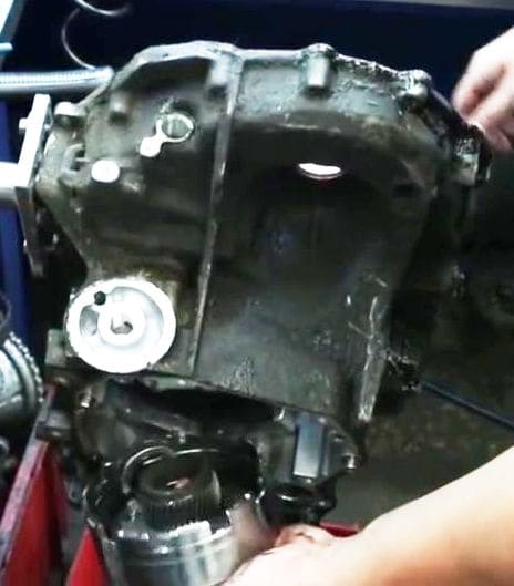 How to disassemble automatic transmission DPO (AL4)