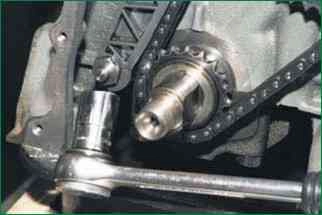 Ersatz der Nockenwellenkette des Niva Chevrolet