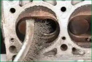 Дефектування деталей ГБЦ Niva Chevrolet