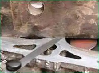 Дефектування деталей ГБЦ Niva Chevrolet