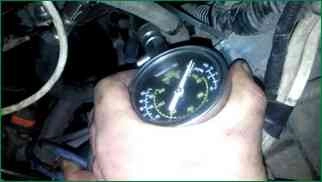 Checking the compression in the cylinders of the VAZ-2123 engine