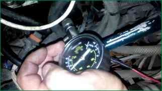 Checking the compression in the cylinders of the VAZ-2123 engine