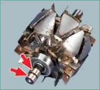 Reparatur der Lichtmaschine 9402.3701-01 Niva Chevrolet