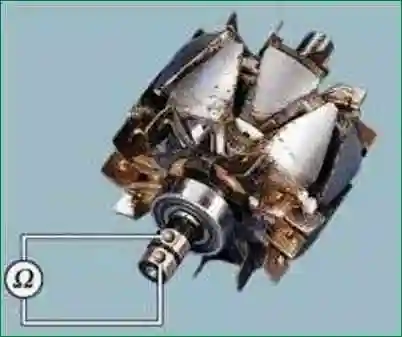 Reparatur der Lichtmaschine 9402.3701-01 Niva Chevrolet