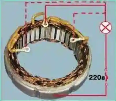 Reparatur der Lichtmaschine 9402.3701-01 Niva Chevrolet
