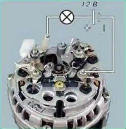 Reparatur der Lichtmaschine 9402.3701-01 Niva Chevrolet