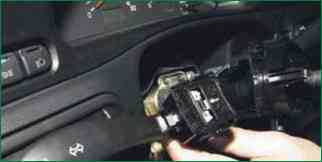 How to remove VAZ-2123 paddles