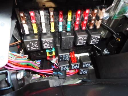 Fuses and relays in the Chevrolet Niva
