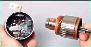 VAZ-2123 Anlasserreparatur