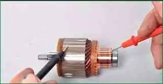 VAZ-2123 Anlasserreparatur