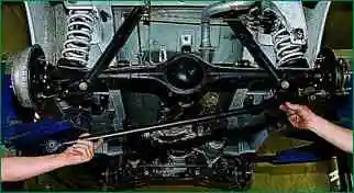 Заміна штанг задньої підвіски Niva Chevrolet