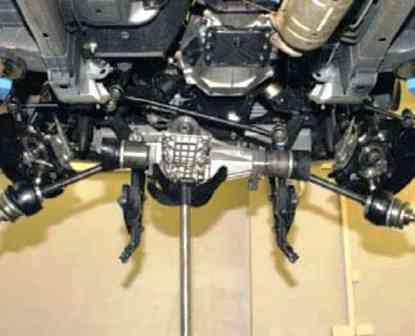 Extracción e instalación de la caja de cambios del eje delantero Niva Chevrolet