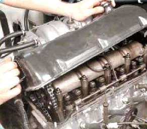 Replacing the cylinder head cover gasket VAZ-2123