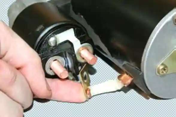 Снятие и ремонт стартера AZE 2517