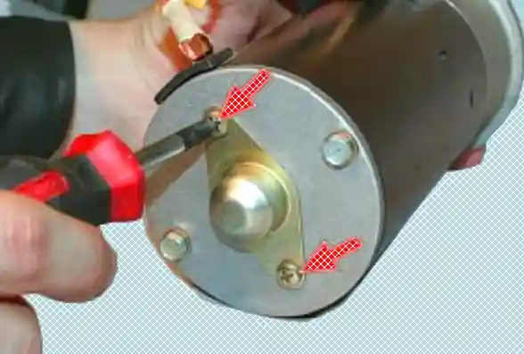 Снятие и ремонт стартера AZE 2517