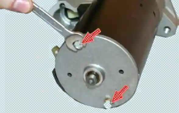 Снятие и ремонт стартера AZE 2517