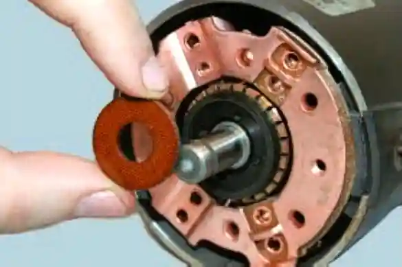 Снятие и ремонт стартера AZE 2517