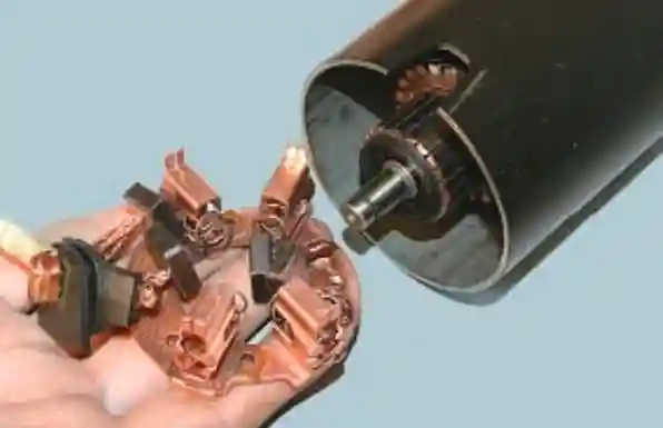 Снятие и ремонт стартера AZE 2517