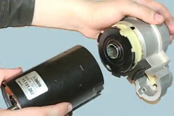 Снятие и ремонт стартера AZE 2517