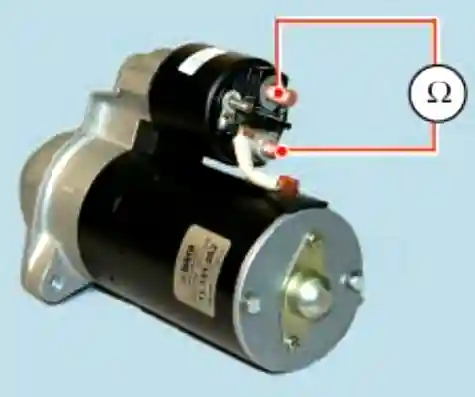 Снятие и ремонт стартера AZE 2517