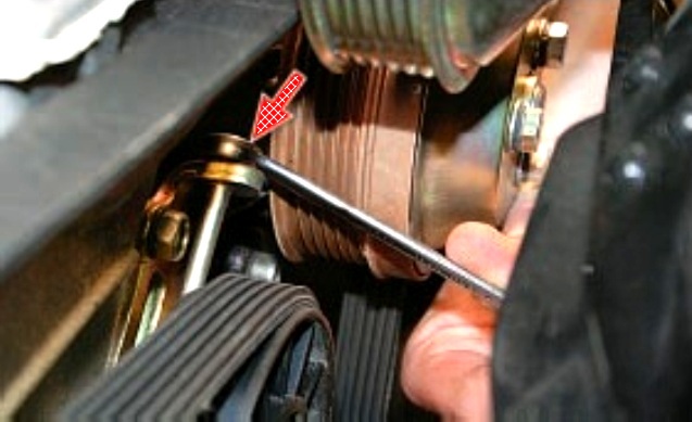Проверка и натяжение ремней приводов агрегатов УАЗ Патриот