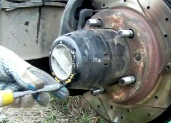 разборка муфты переключения привода колес УАЗ Патриот