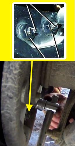 Снятие и установка колодок тормоза заднего колеса УАЗ Патриот 