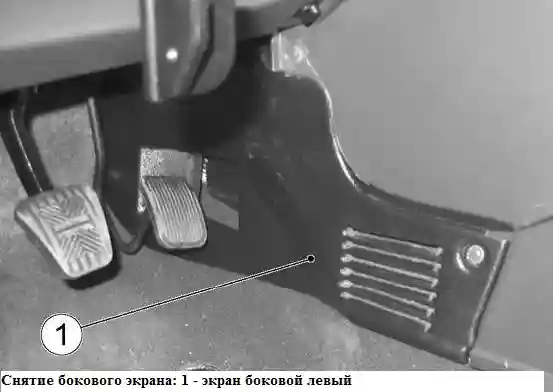 Снятие и установка деталей системы надувных подушек безопасности автомобиля Лада Приора