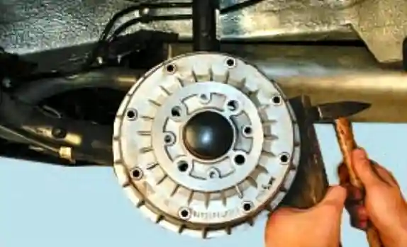 Ремонт заднего тормозного механизма Лада Приора