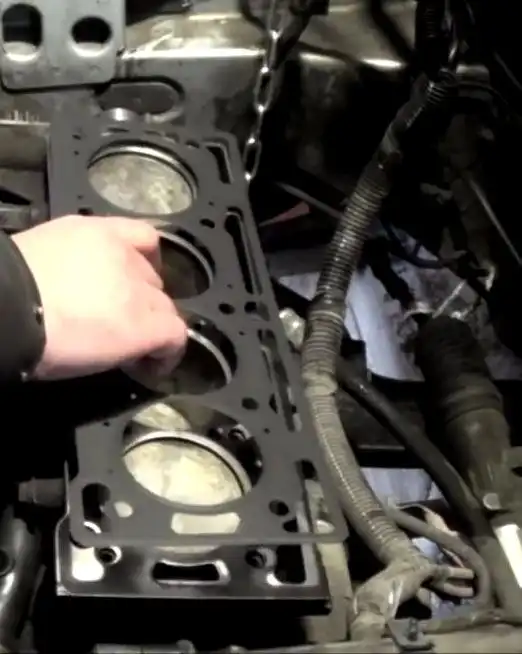 Renault Logan цилиндр басының тығыздағыштарын ауыстыру