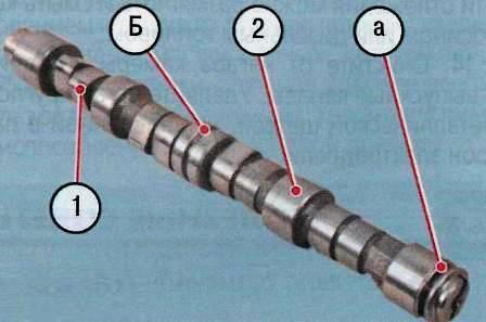 Inspect the camshaft