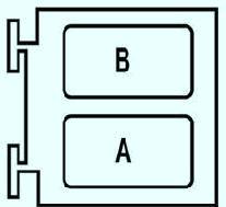 La unidad ubicada en la unidad de conmutación en el compartimiento del motor debajo de la unidad de protección y conmutación (1337)