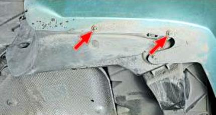 Kotflügelverkleidung für Renault Megane 2 entfernen
