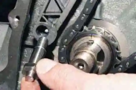 Reemplazo de la cadena de transmisión del árbol de levas VAZ-2123