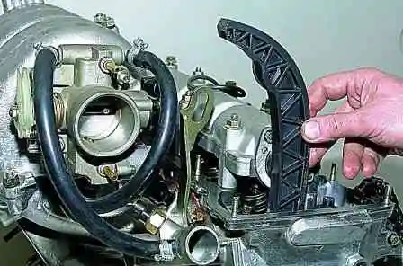 Reemplazo de la cadena de transmisión del árbol de levas VAZ-2123