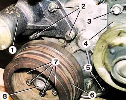 Ausbau und Einbau der ZMZ-402-Nockenwelle