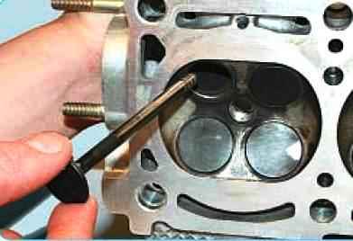 Repair of the cylinder head of the VAZ-21126 engine 