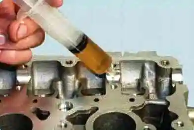 Замена маслосоъемных колпачков двигателя ВАЗ-21126