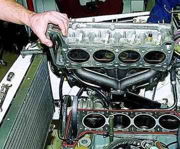 How to replace the cylinder head gasket VAZ-2123