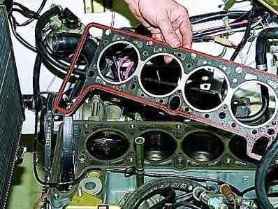 How to replace a VAZ-2123 cylinder head gasket