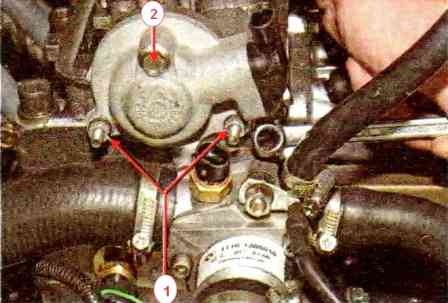 Removing and installing the camshaft of the VAZ-21114 engine