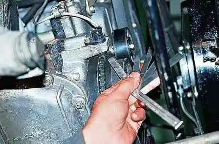 ZMZ-406 синхрондау сенсорын тексеру және ауыстыру