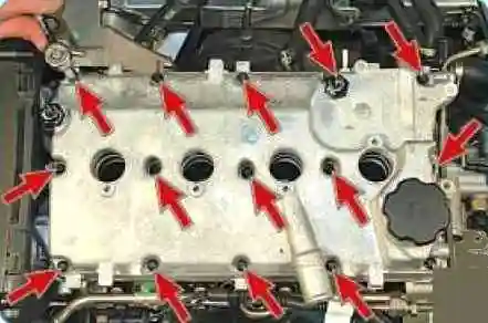 Замена прокладки крышки ГБЦ ВАЗ-21126